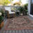 Machine Washable Indoor/Outdoor Claudian ACN1240 Charcoal Rug-103712610