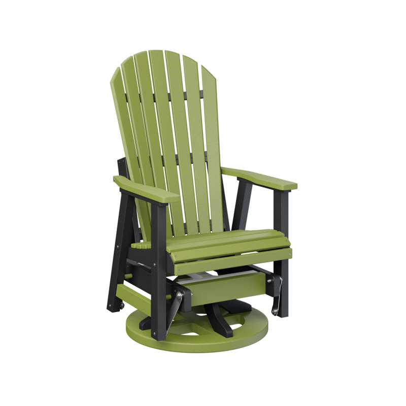 Fauteuil coulissant berçant berlinois berlinois, Kiwi Green Top/Black Base