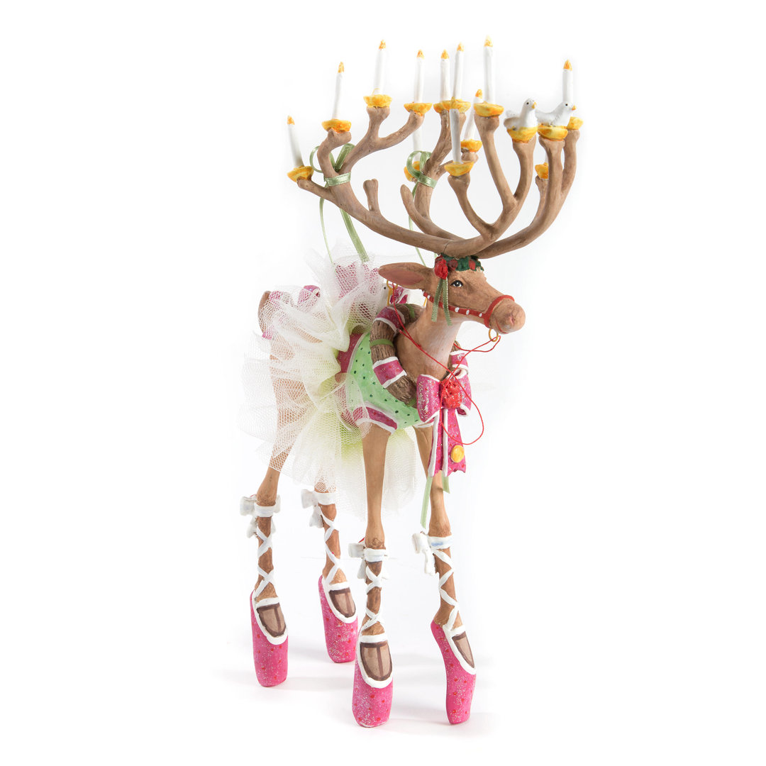 Patience Brewster Dash Away Dancer Reindeer Figure MacKenzie-Childs
