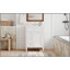 Meuble-lavabo 24 po avec lavabo supérieur, meuble-lavabo moderne avec 2 tiroirs et un tiroir basculant, meuble-lavabo simple-1115091427