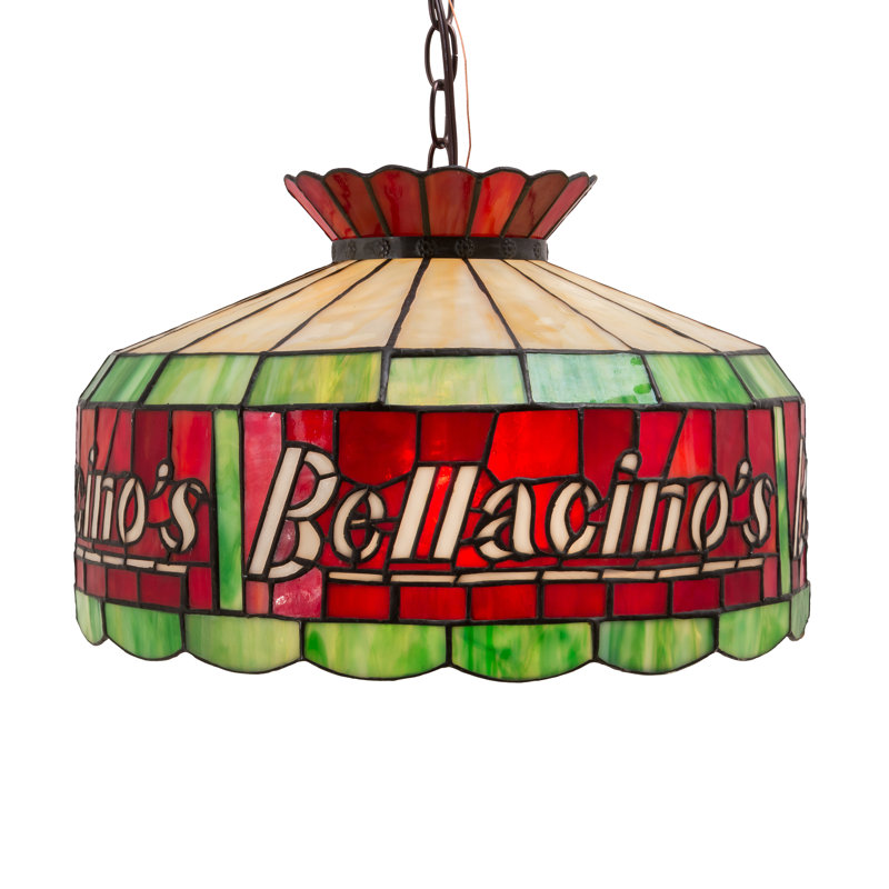 16" Wide Personalized Bellacino's Pendant