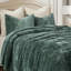 Ensemble de courtepointe Luxe Velvet Channel-106309335-106309332