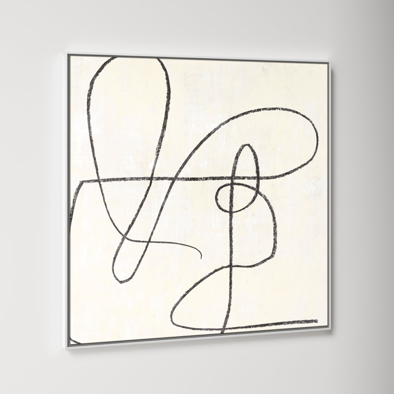 Juxtaposing, 46.5" H x 46.5" W x 2" D, White 