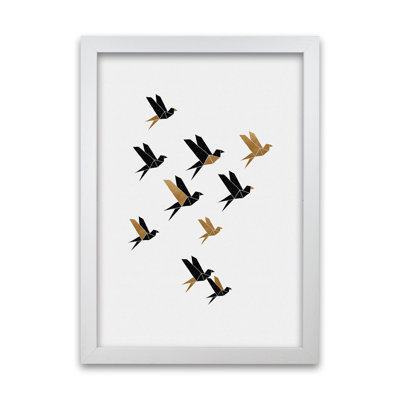 Orara Origami Birds Collage II - Print