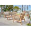 Aalto Teak Sofa With Cushion In Melon-1482238643