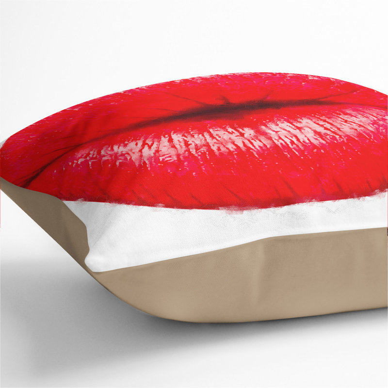 Square Cushion, Stone, 55cm H x 55cm W x 20cm D
