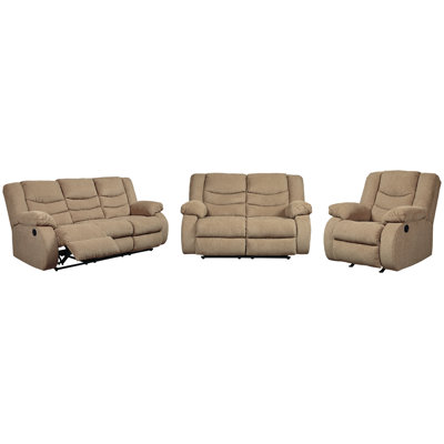 Tulen 3 - Piece Reclining Living Room Set -  Signature Design by Ashley, PKG001899