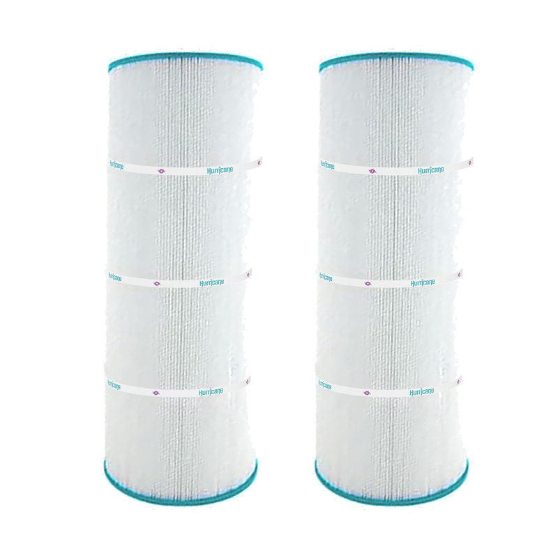 Hurricane 2 Pack Filter Cartridge for Pleatco PWW-100-4 and Unicel C-9402, White