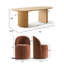  Ensemble de table de salle à manger pour 6 personnes avec table ovale et 6 chaises rembourrées-861389216-861389226