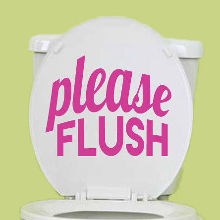 Non-Wall Damaging Wall Decal, Hot Pink