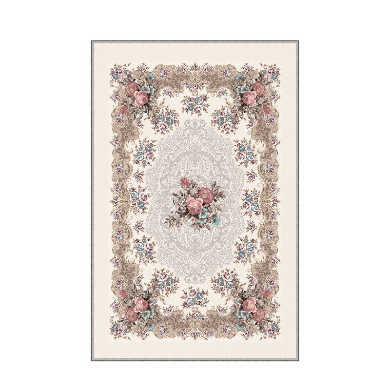 Elegant Hall Carpet, 31.5 x 78.7 inches | 100% Polyester, 0.4 inch Pile Height | Antibacterial, Non-Slip PVC Felt Dot Underside | Machine Washable, Durable Woven Design | Perfect for Entryways & Living Spaces