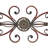 Patil 54" x 11" Brown Metal Rustic Wall Décor