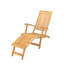 Makowski Outdoor Teak Chaise Lounge