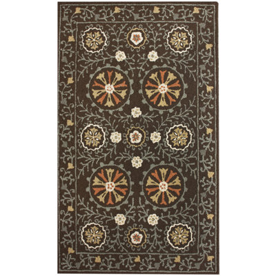Panama Wool Floral Indoor Rug