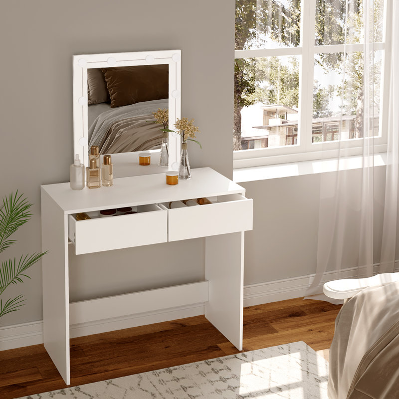 Mariangelis Dressing Table with Mirror