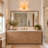 Aurevane 3-Light Dimmable Tapered Raffia Grass Rattan Shades Wall Sconce