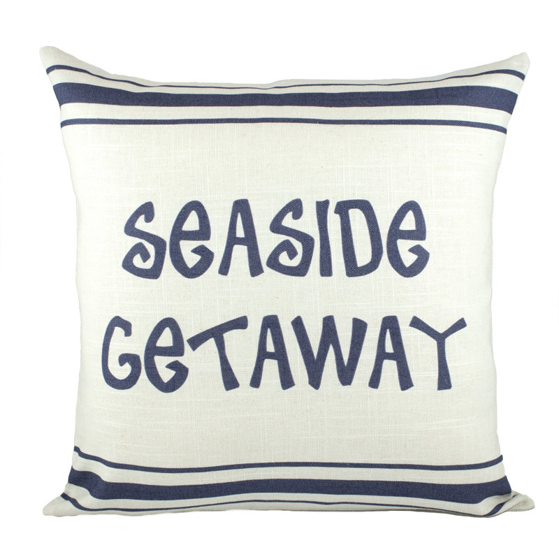 Cotton Blend Throw Pillow