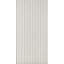 Carrelage mural en porcelaine cannelée 3D Canela 24 po x 48 po – Grand format texturé nervuré-112511527
