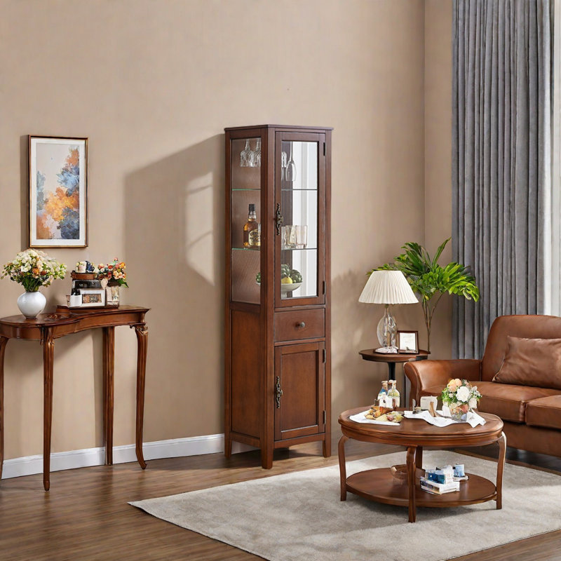 Armoire de rangement simple, (5 tablettes) H 70,87 po x l 17,72 po x P 14,76 po