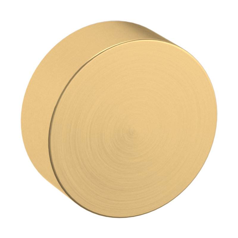 4405 Contemporary Knob, 1.5", Satin Brass
