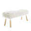 Amryis Faux Fur Bench