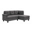 Upholstered L-Shaped Sectional Right Hand Facing-301767304