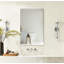Medicine Cabinet With Beveled Frameless Mirror& Removable Shelves, Recess or Surface Mount,Already Assembly-150013186