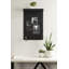 Metal Wall Organizer with Chalkboard