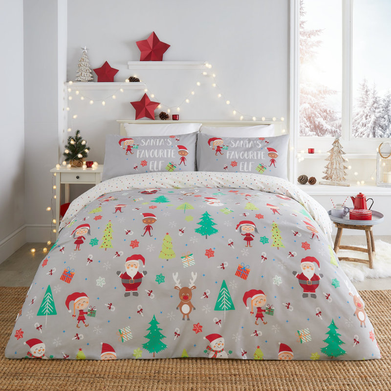 Polyester Duvet Cover Set with Pillowcases Included, Single - 1 Standard Pillowcase