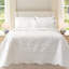 Ensemble de courtepointe très grand classique à motif floral très grand avec couvre-lits très grand californien (vert olive 128 po x 120 po)-119238083-119238091