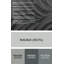 Art mural horizontal sur toile à rayures horizontales blanc argenté gris-509209438