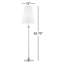 Lampe sur pied à 1 lumière Kael-1165171803
