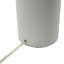 Lampe de table moderne en métal et ciment avec abat-jour tambour
