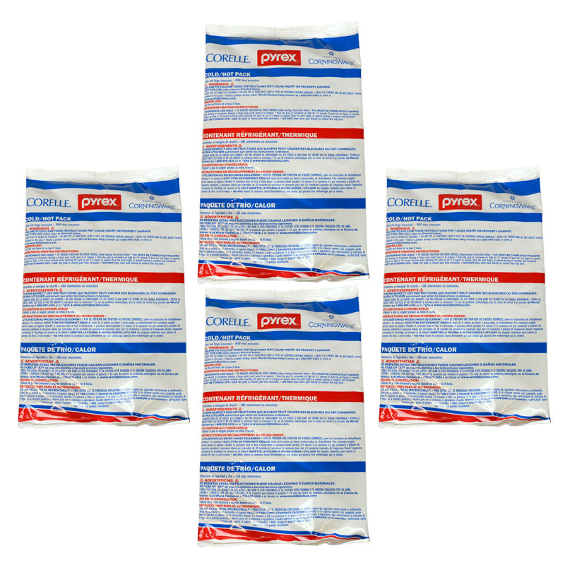 Pyrex 1122295 Large Cold/Hot Pack (4-Pack)
