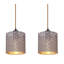 Charil 4 - Light Matte Black Pendant