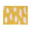 Hand Knotted Cotton Abstract Area Rug in Yellow/White