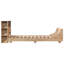 Bed Frame Without Mattress Solid Wood Pine-1714127545-1714127549