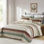 Ensemble de courtepointe 100% coton DUHOONG-111999166-111999165