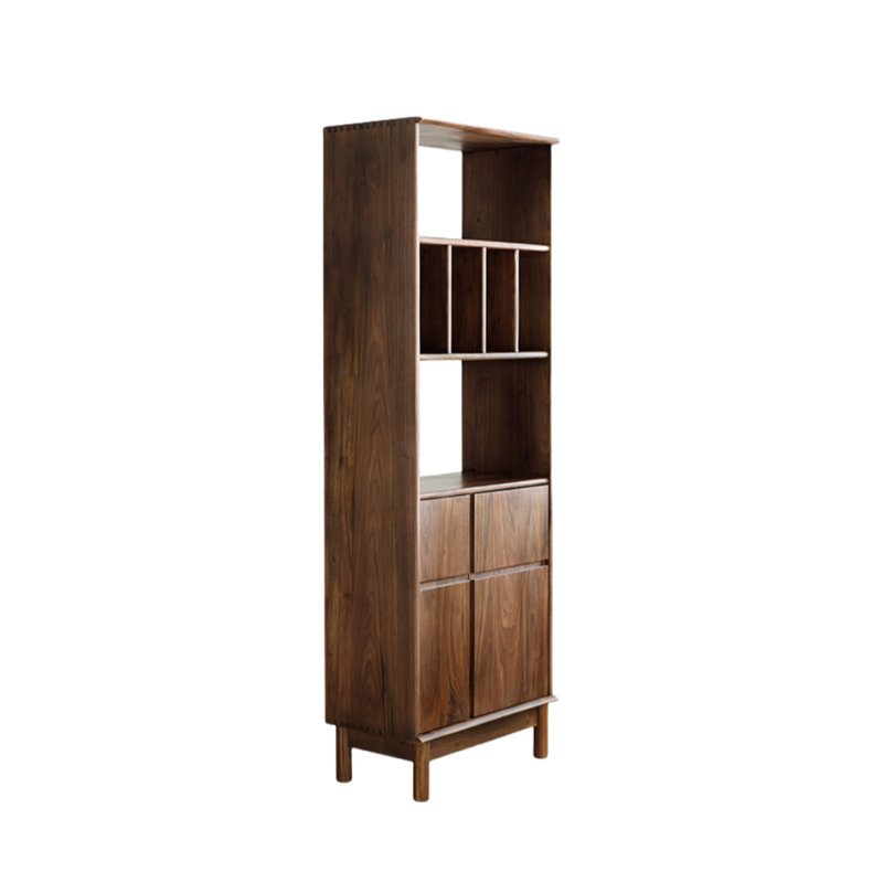 Bibliothèque en bois massif