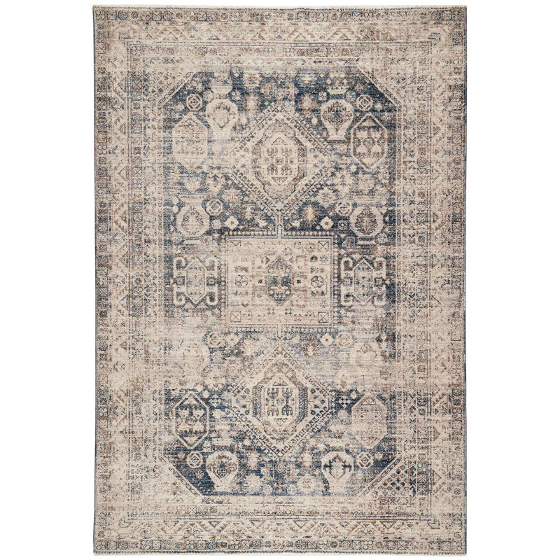 Tapis tribal Imina Heirloom, Rectangle 7 pi 10 po x 10 pi