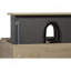 Meuble-lavabo flottant avec lavabo, conception murale pour une décoration de salle de bain moderne et peu encombrante.