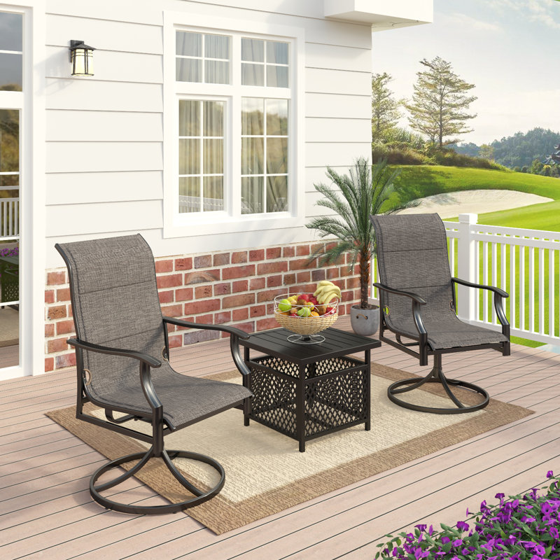 Salem 2 - Person Patio Dining Set with Square Table