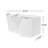 Zayd Modern MGO End Table Set With Geometric Design-1788012024