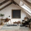 Ivory Hand-Knotted Wool Subtle Stripes Geometric Modern Contemporary Carpet Rug-1022208782