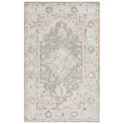 Aeddan Hand Tufted Wool And Cotton Performance Oriental Rug