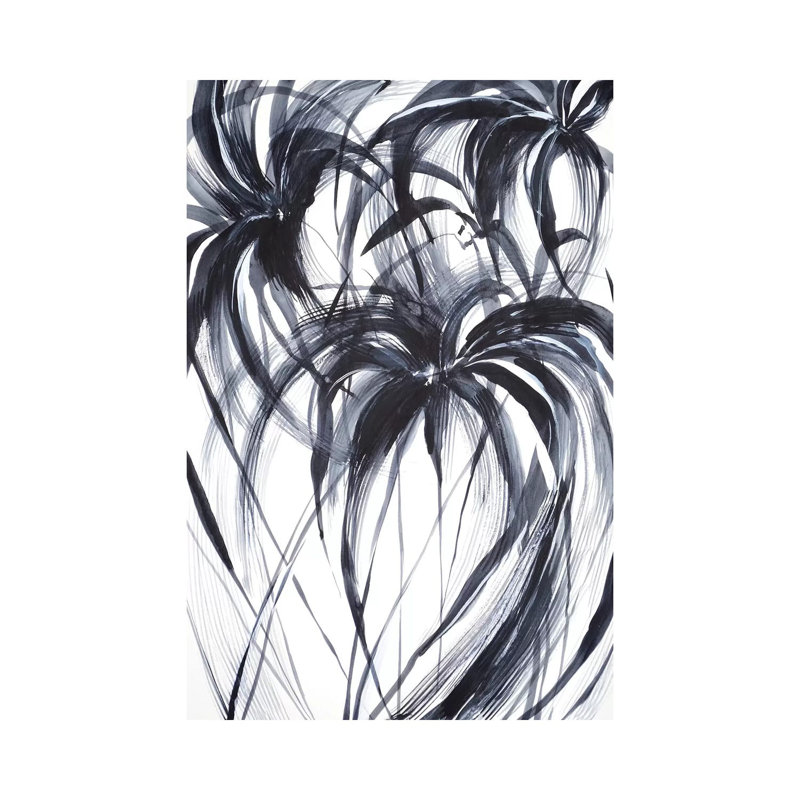 Palms 1 Piece Wrapped Canvas Painting, 30.48 cm H x 45.72 cm W