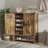6-Tier Farmhouse Shoe Storage Cabinet-441064110