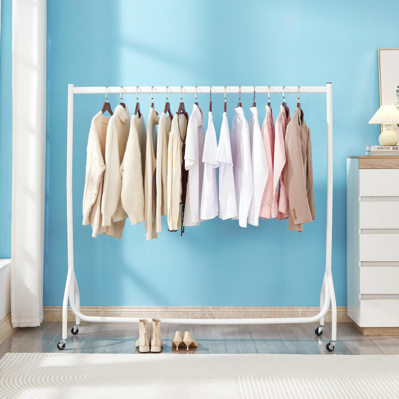 183cm Rolling Clothing Rack