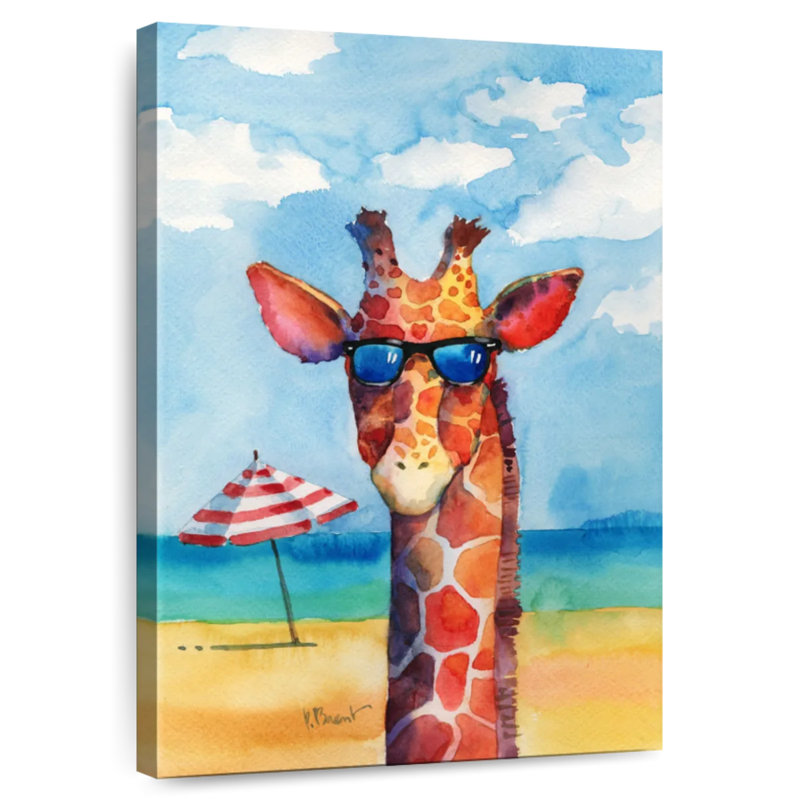 Ketti Hip Shades - Giraffe, 48" H x 32" W