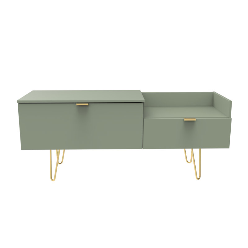 Taeyah TV Console Unit, Green